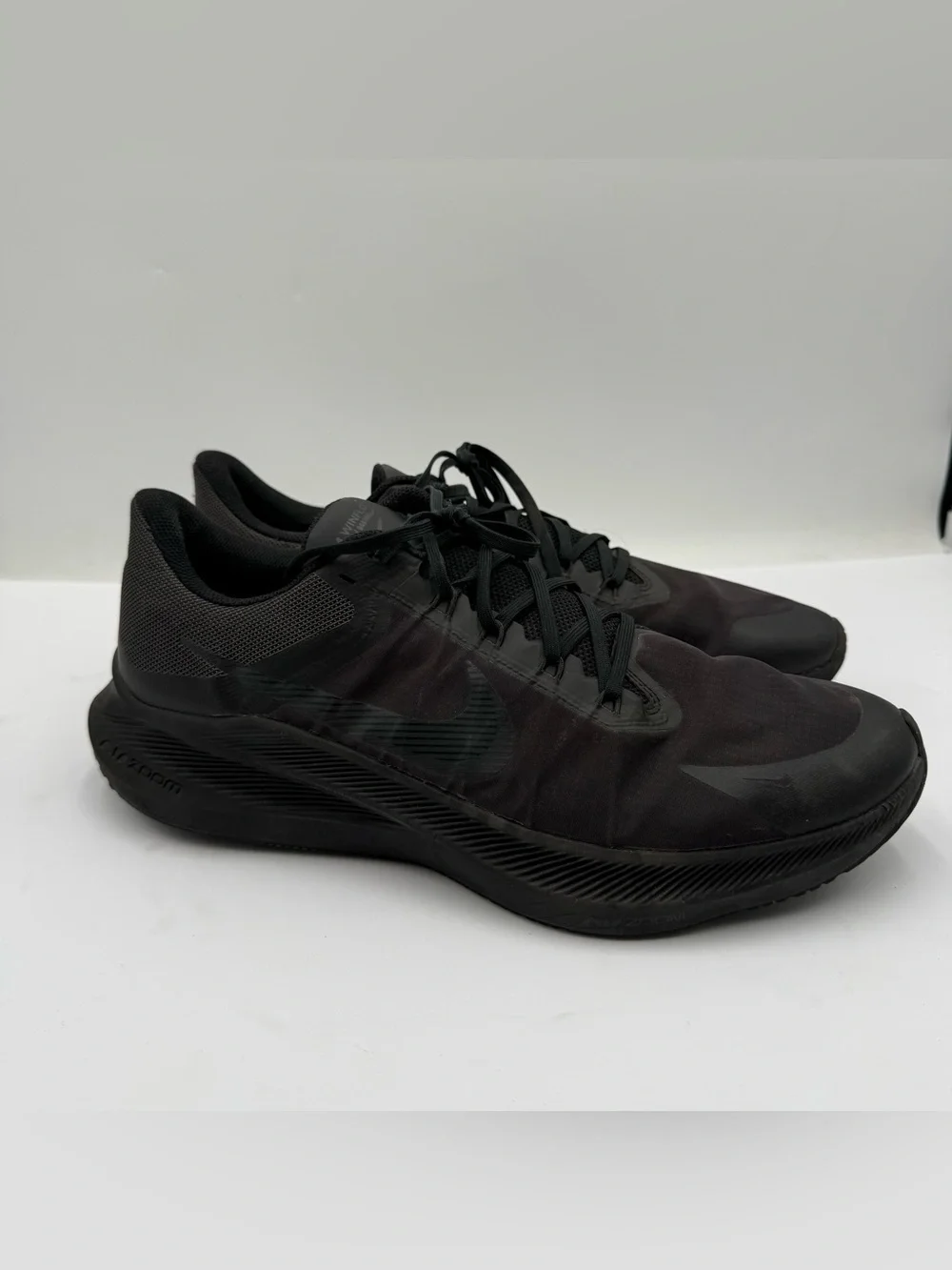 B45 Nike Zoom Winflo Shoes Mens Sz 14 Black Stained Running Sneakers CW3419-002